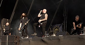 Soilwork performing at Rockharz Open Air 2016 in Germany