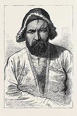 An 1879 portrait of a Daizangi Hazara man