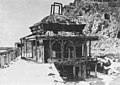A 1924 photo of the Mosque in Skardu Fort