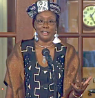 Tidjani Alou, speaking at the Library of Congress, 2012