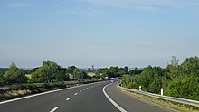 Autobahn 20 bei Wismar am 4. Juli 2021