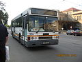 Autobuz DAF Castrosua pe linia-navetă 634 - nu mai este în circulație