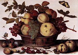 Balthasar van der Ast, Basket of Fruits