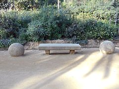 Park Güell bench.