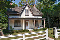Blydenburgh Farmhouse Cottage, built 1860 in Smithtown, New York