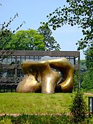 Large Two Forms, Henry Moore, Bonn