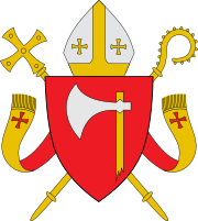 Coat of arms of the Territorial Prelature of Trondheim