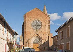 The St. Bartholomew's Church, facade