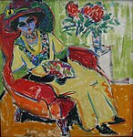 Sitzende Dame (Dodo), 1909, Pinakothek der Moderne, München