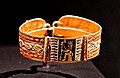Golden Bracelet found in the tomb of a member of the Royal Family in Gebel Barkal. Meroitic period, 250-100 BCE
