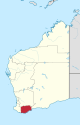 Location of Great Southern