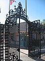 These gates still exist and are now the entrance to the London Bridge site in Lake Havasu City, Arizona in the USA