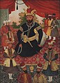 Nader Shah Afshar and his court, India or Iran, 18th century Y