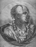 Cherokee Chief Ostenaco (1763)