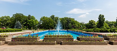 Fountains and gardens