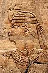 Pharaoh Taharqa of Ancient Egypt's 25th Dynasty. Ashmolean Museum, Oxford UK