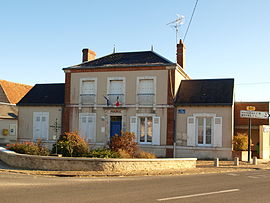 The town hall in Rozières-en-Beauce