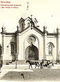 Historische Aufnahme der Peter-und-Paul-Kirche auf einer alten Postkarte