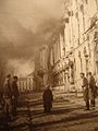Fire in the Catherine Palace, 1942