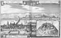 Merian print showing the Danube and Mautern, Stein