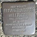Stolperstein Hilchenbach Mühlenweg 25 Elisabeth Holländer