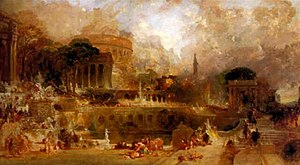 The Destruction of Corinth, by Thomas Allom
