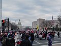 Image 44Demonstrators marching down Pennsylvania Avenue towards the United States Capitol on January 6, 2021 (from History of Washington, D.C.)