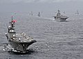 On exercise with a US Navy Wasp-class amphibious assault ship