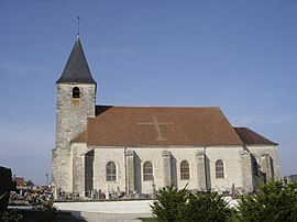 The church in Ville-sous-la-Ferté