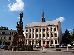 Svobody Square, the historic centre