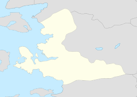 Bademler is located in İzmir