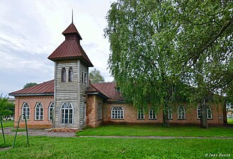 Zemstvo school in Kizlivka, Poltava Region by Opanas Slastion (1912)