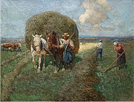 The hay cart