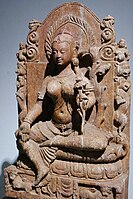 Sandstone Tara Statue