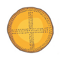 Amber sun disc, illustration