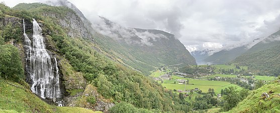 Aurlandsfjord in August 2019