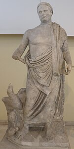 Statue of Balbinus, Archaeological Museum of Piraeus, Greece.