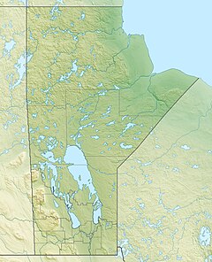 Gainsborough Creek is located in Manitoba