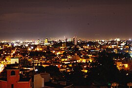 Stadtansicht bei Nacht