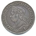 &c auf einer englischen Münze von 1658