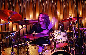 Abbruzzese performing in 2009