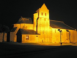 The church in Vézières