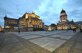 Gendarmenmarkt with French Cathedral