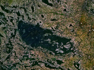 Harz: Satellitenbild