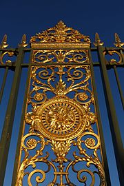 Detail of Gateway to the Tuileries Garden