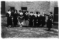 Capt Edyth Totten and women police in 1918 in New York