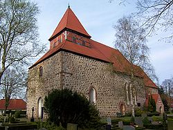 The church in Sanitz