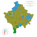 Kosovo ethnic map (1981)