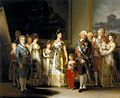 Image 11 Charles IV of Spain and His Family Painting credit: Francisco Goya Charles IV of Spain and His Family is a portrait of the royal family of Spain painted by Francisco Goya in 1800 and 1801. King Charles IV, his wife Maria Luisa of Parma, and his children and relatives are dressed in the height of contemporary fashion, lavishly adorned with jewelry and the sashes of the order of Charles III. The artist does not attempt to flatter the family; instead the group portrait is unflinchingly realist, both in detail and tone. The artist, seated at his easel, is visible in the background. The painting is in the collection of the Museo del Prado in Madrid. More selected pictures
