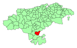 Location of Las Rozas de Valdearroyo